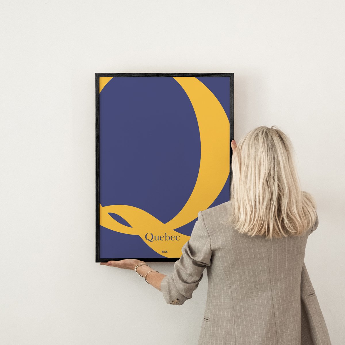 Poster von Q von Quebec | WIJCK.